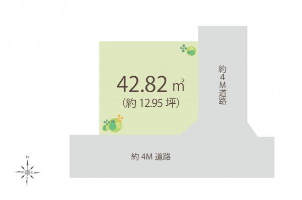 土地 練馬区豊玉北4丁目 西武池袋線練馬駅 4,280万円