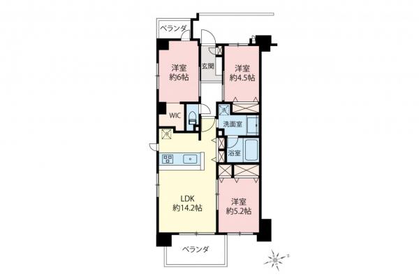 中古マンション 練馬区北町２丁目 東武東上線東武練馬駅 7,480万円