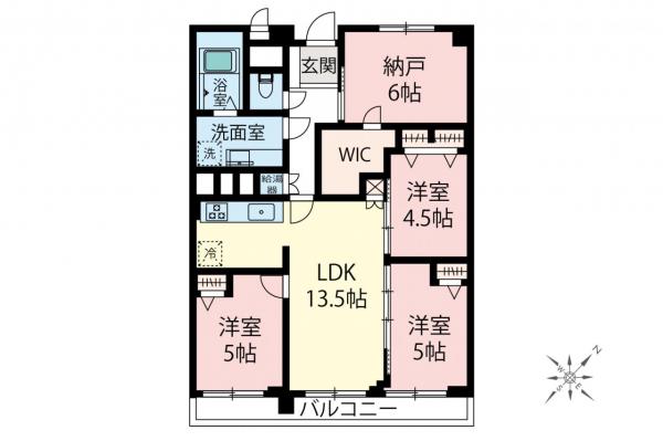 ひばりヶ丘プラザ　10階 間取り図