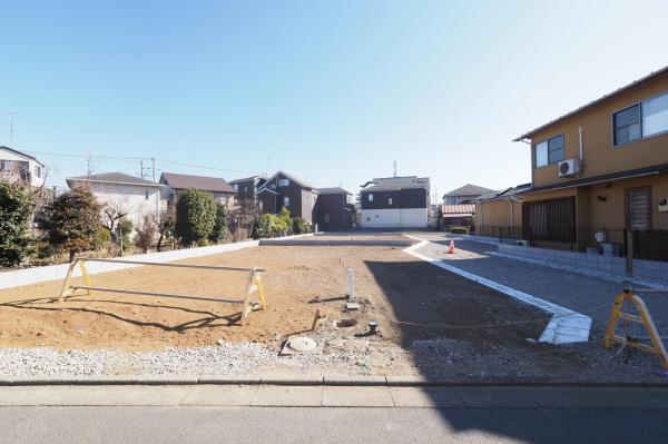 【45坪／自由設計】川越市石原町1丁目　土地 現地土地写真