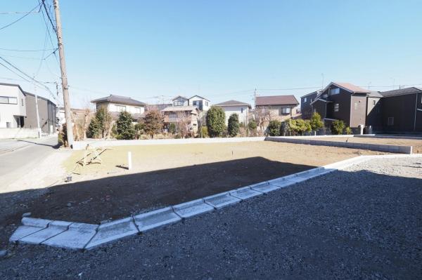 【45坪／自由設計】川越市石原町1丁目　土地 現地土地写真