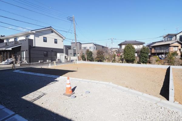 【45坪／自由設計】川越市石原町1丁目　土地 現地土地写真
