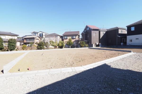 【45坪／自由設計】川越市石原町1丁目　土地 現地土地写真