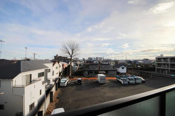 【仲介手数料不要】グリーンコーポ鶴瀬 バルコニー