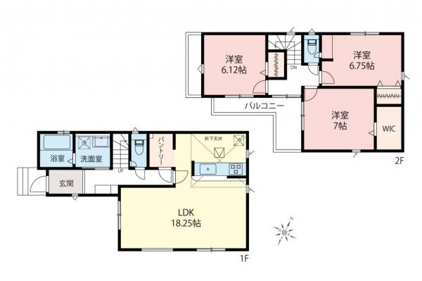 新築一戸建て 練馬区石神井台３丁目 西武池袋線大泉学園駅 7,980万円～8,780万円