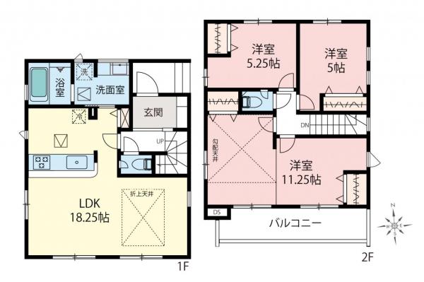 新築一戸建て 所沢市大字松郷 西武池袋線秋津駅 4,698万円