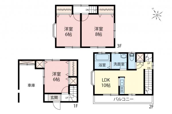 中古一戸建て 入間郡三芳町大字竹間沢 東武東上線みずほ台駅 2,199万円
