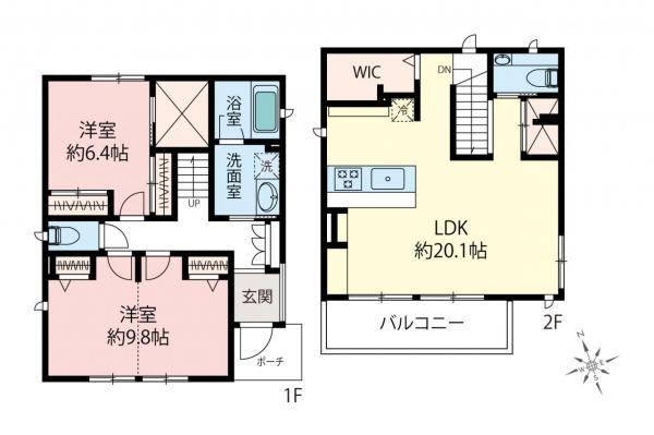 中古一戸建て 鶴ヶ島市大字下新田 東武東上線坂戸駅 5,290万円