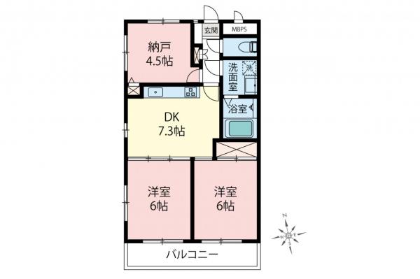 中古マンション 鶴ヶ島市脚折町１丁目 東武東上線坂戸駅 980万円