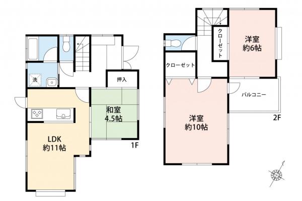 中古一戸建て 狭山市大字水野 西武池袋線武蔵藤沢駅 1,699万円