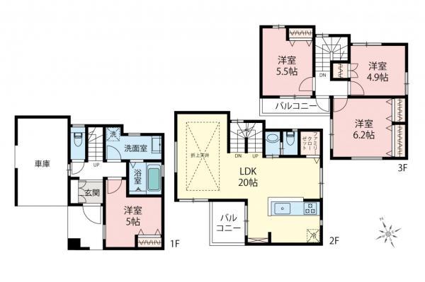 中古一戸建て 志木市幸町２丁目 東武東上線柳瀬川駅 4,190万円