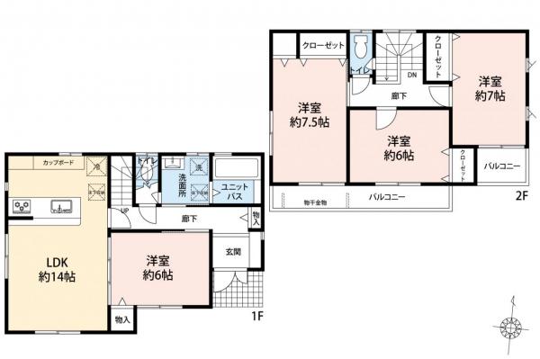 中古一戸建て 入間市鍵山２丁目 西武池袋線入間市駅 2,500万円