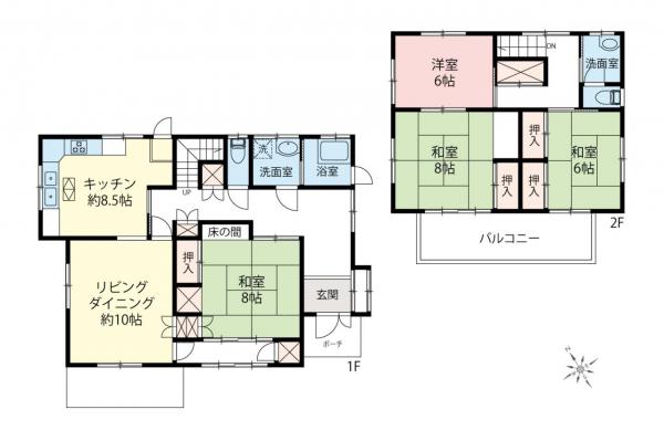 中古一戸建て 東松山市桜山台 東武東上線高坂駅 1,780万円