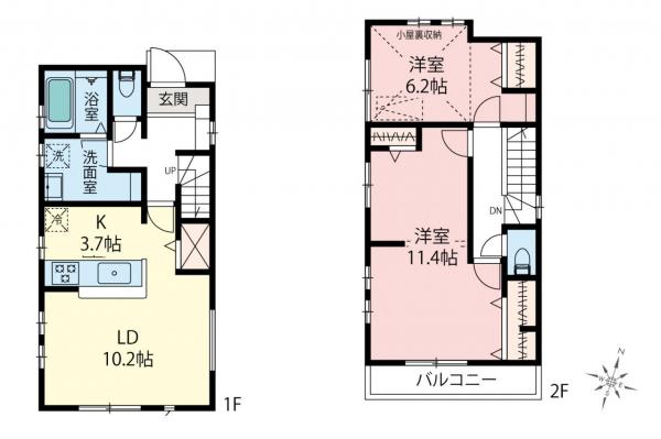 新築一戸建て 東久留米市氷川台２丁目 西武池袋線東久留米駅 4,880万円