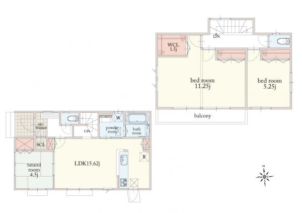 中古一戸建て 所沢市こぶし町 西武池袋線所沢駅 3,380万円