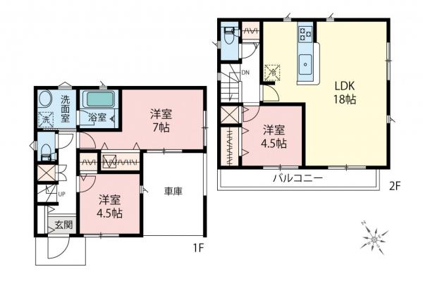 新築一戸建て 入間市東藤沢５丁目 西武池袋線狭山ヶ丘駅 3,090万円