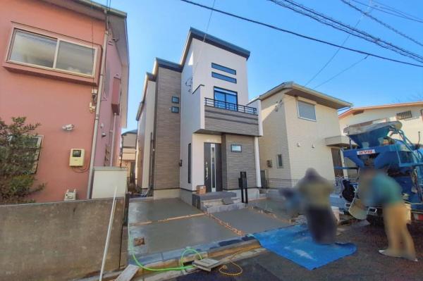 中野区上鷺宮2丁目　新築一戸建て 現況写真