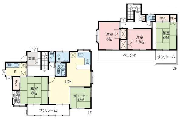 中古一戸建て 狭山市広瀬台１丁目 西武新宿線狭山市駅 1,480万円