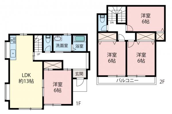 中古一戸建て 東村山市秋津町５丁目 JR武蔵野線新秋津駅 3,480万円