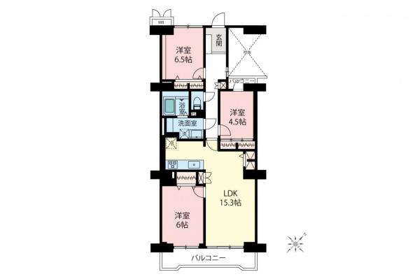 中古マンション 新座市畑中１丁目 東武東上線朝霞台駅 2,090万円