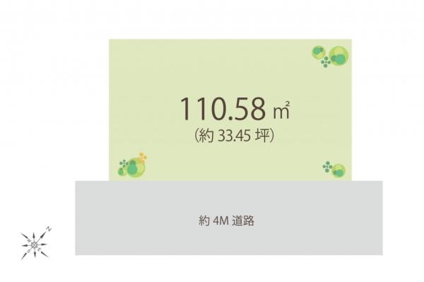 土地 新座市野火止１丁目 JR武蔵野線新座駅 2,850万円