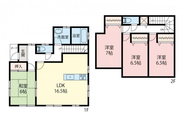 中古一戸建て 坂戸市中富町 東武東上線坂戸駅 2,299万円