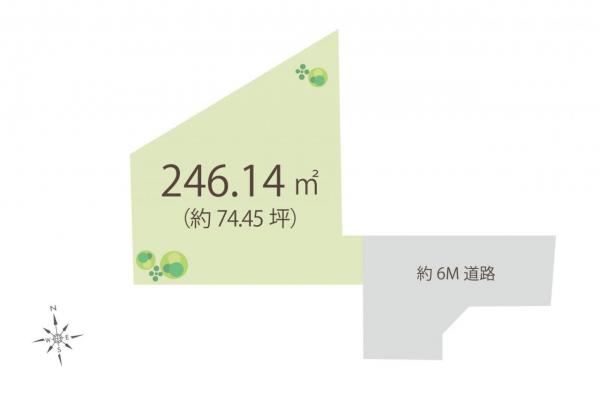 土地 東松山市松風台 東武東上線高坂駅 1,280万円