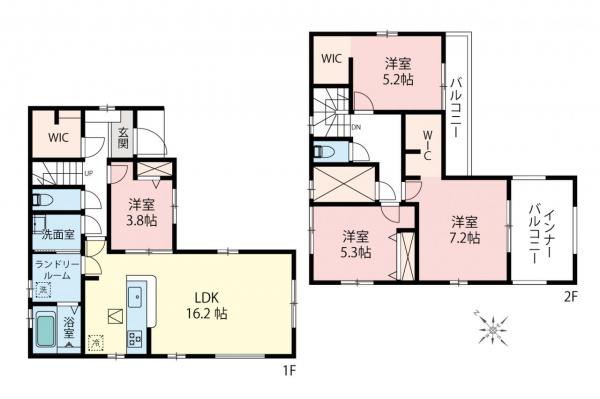 新築一戸建て 入間市東藤沢８丁目 西武池袋線狭山ヶ丘駅 3,380万円