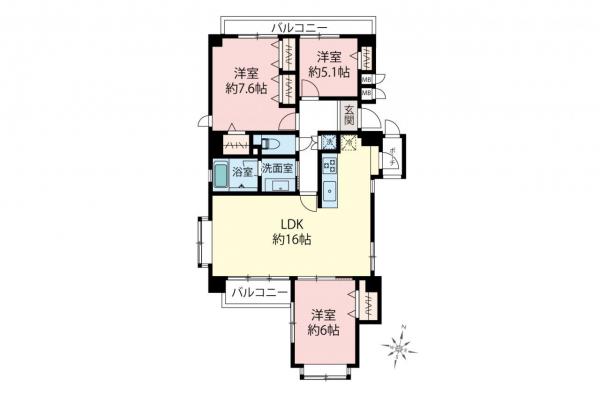 中古マンション 練馬区氷川台４丁目 有楽町線氷川台駅 5,180万円