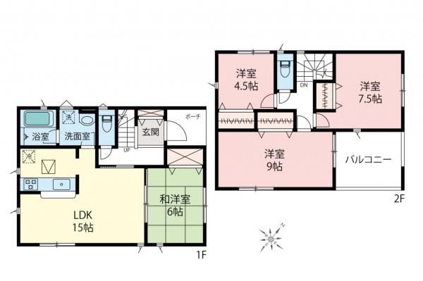 新築一戸建て 日高市大字女影 JR川越線武蔵高萩駅 2,470万円