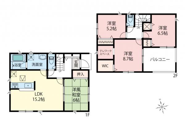 新築一戸建て 日高市大字高萩 JR川越線武蔵高萩駅 2,490万円