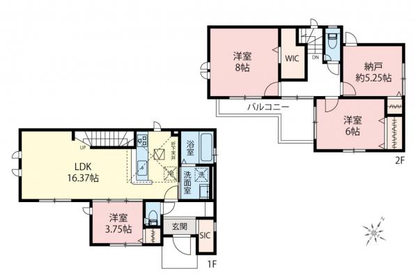 新築一戸建て 朝霞市根岸台７丁目 東武東上線朝霞駅 5,180万円