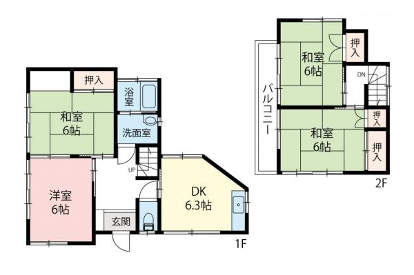 中古一戸建て 入間市高倉１丁目 西武池袋線入間市駅 1,880万円