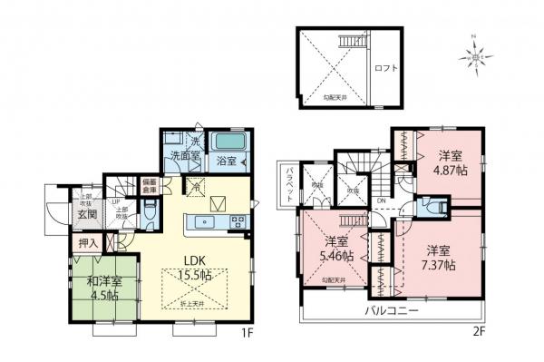 新築一戸建て 西東京市泉町３丁目 西武池袋線保谷駅 5,480万円～6,480万円