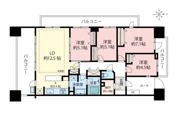 中古マンション 板橋区蓮根３丁目 都営三田線西台駅 7,990万円