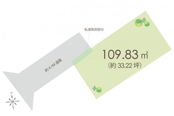 土地 ふじみ野市鶴ケ舞1丁目 東武東上線ふじみ野駅 2,180万円