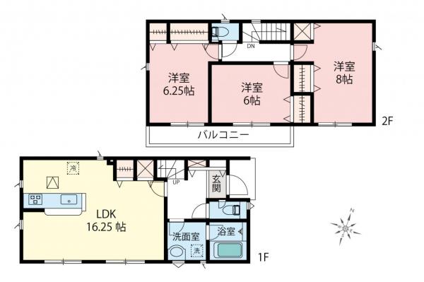 新築一戸建て 川越市神明町 西武新宿線本川越駅 3,090万円