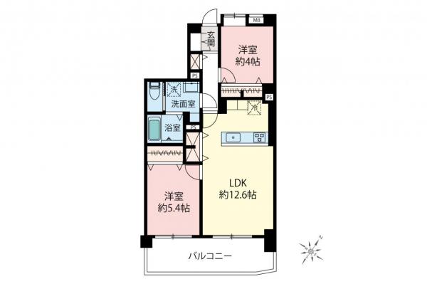 中古マンション 板橋区四葉１丁目 東武東上線下赤塚駅 3,980万円