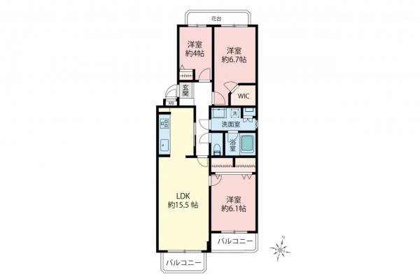 中古マンション 練馬区豊玉北６丁目 都営大江戸線練馬駅 4,990万円