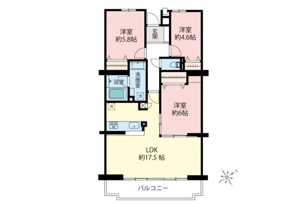 中古マンション 新座市野火止４丁目 JR武蔵野線新座駅 3,099万円