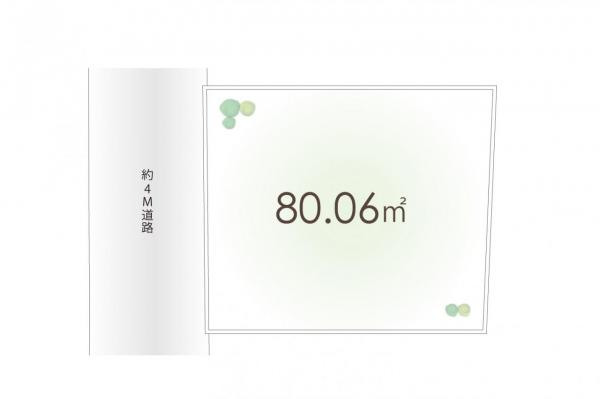 土地 所沢市大字上安松 西武池袋線秋津駅 2,350万円