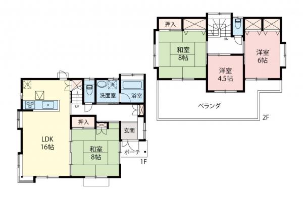 中古一戸建て 坂戸市鶴舞１丁目 東武越生線一本松駅 1,580万円