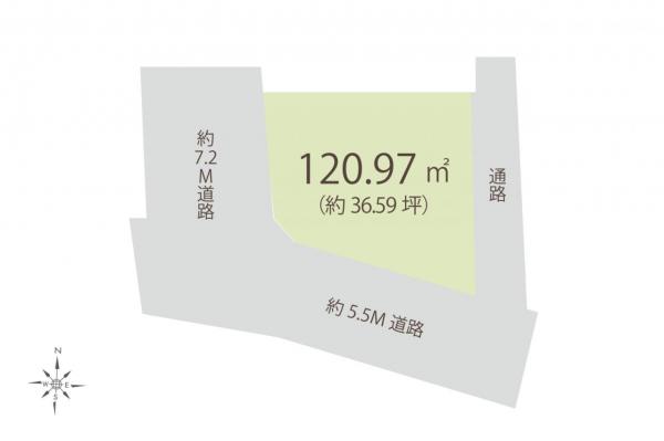 土地 杉並区清水３丁目 西武新宿線井荻駅 9,880万円