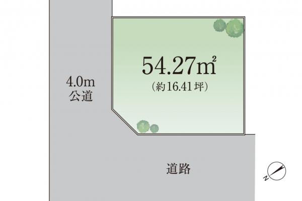 【住協だけのお預かり物件】所沢市若狭4丁目 土地 区画図