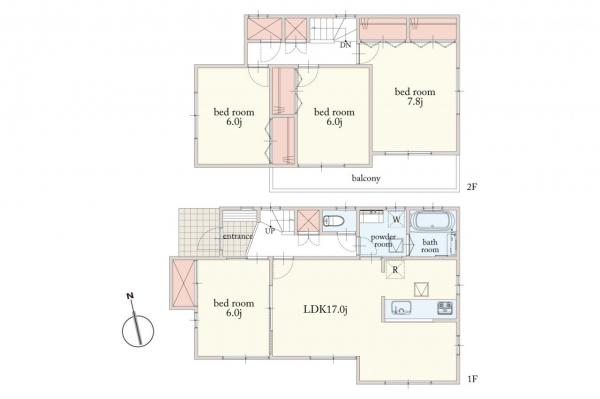 中古一戸建て 川越市大字山田 西武新宿線本川越駅 3,080万円
