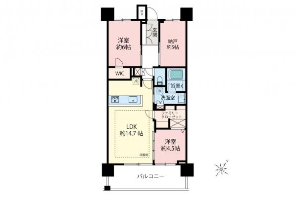中古マンション 和光市白子２丁目 有楽町線地下鉄成増駅 5,580万円