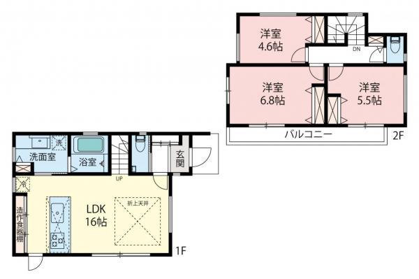 新築一戸建て ふじみ野市桜ケ丘３丁目 東武東上線ふじみ野駅 3,980万円