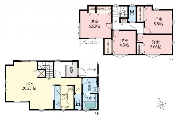 新築一戸建て 和光市下新倉４丁目 東武東上線和光市駅 5,499万円