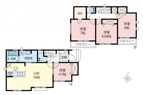 新築一戸建て 狭山市広瀬東２丁目 西武新宿線狭山市駅 3,190万円～3,290万円