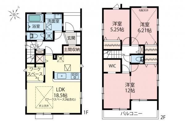 新築一戸建て 狭山市富士見１丁目 西武新宿線狭山市駅 4,180万円～4,298万円